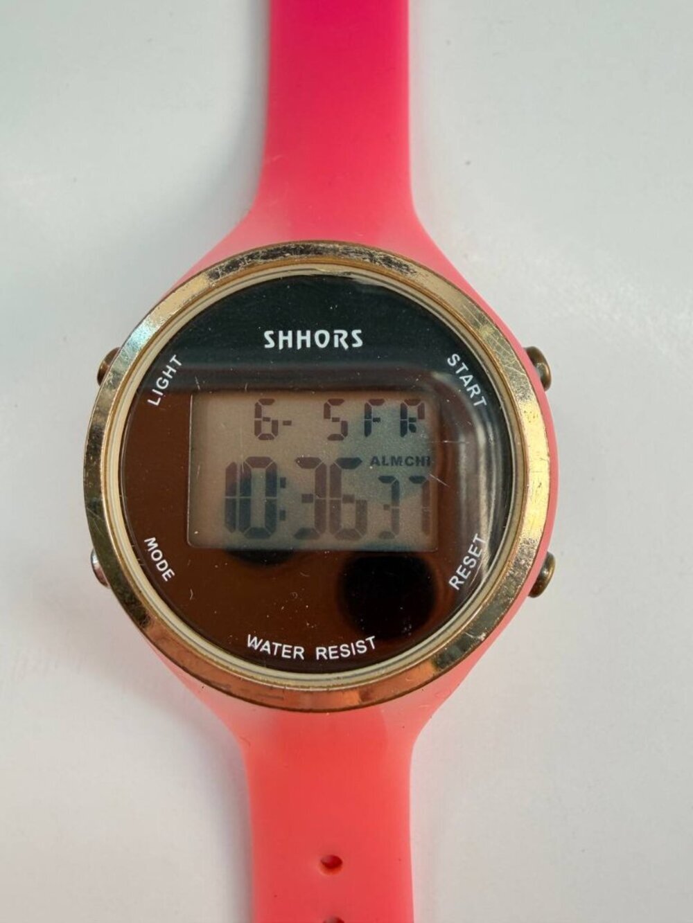 Shhors Digital Women’s Watch – Pink Silicone Strap – Fully Working - Picture 3 of 8